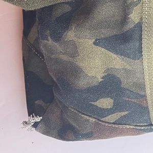 Camo duffle